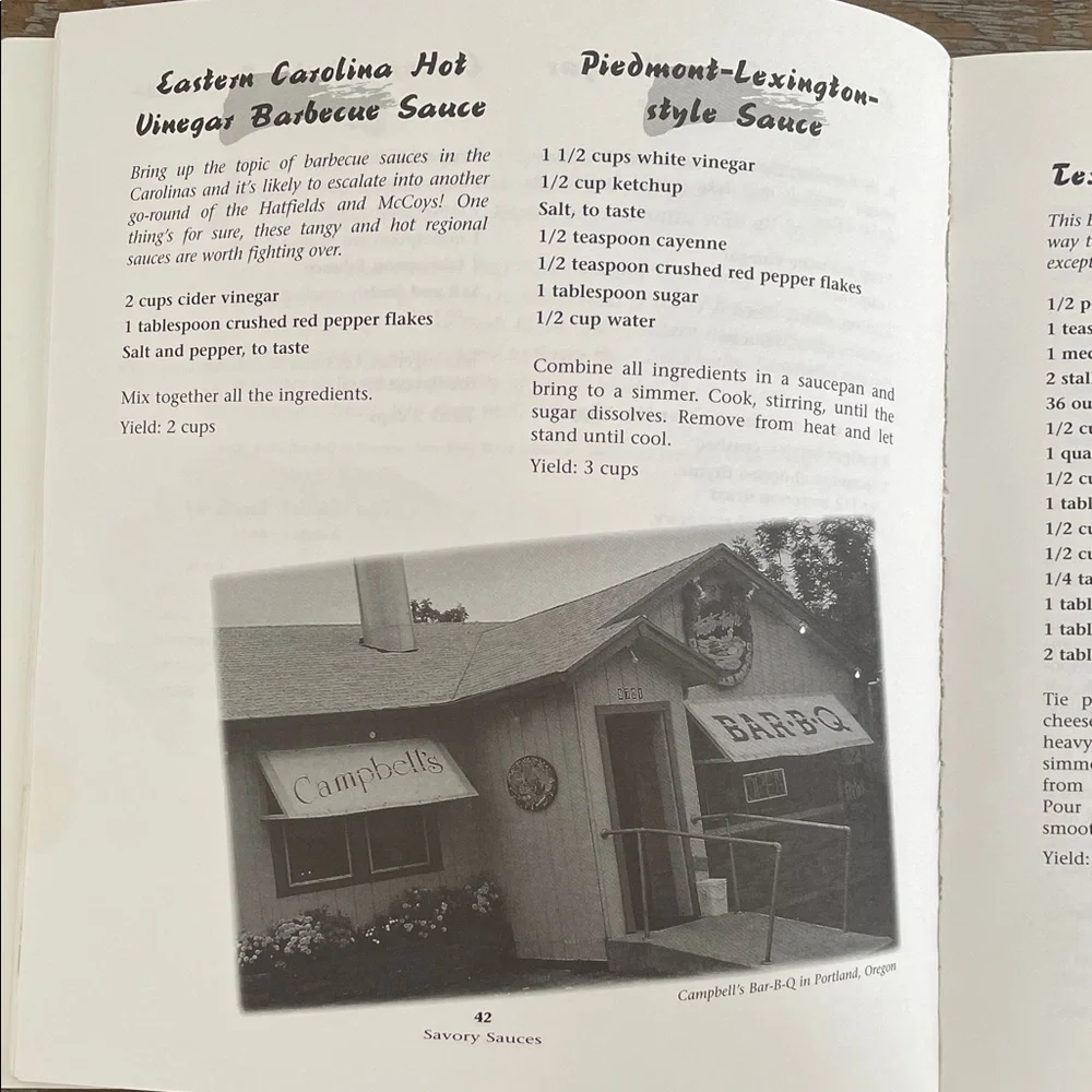 Barbecue Cookbook discover mops